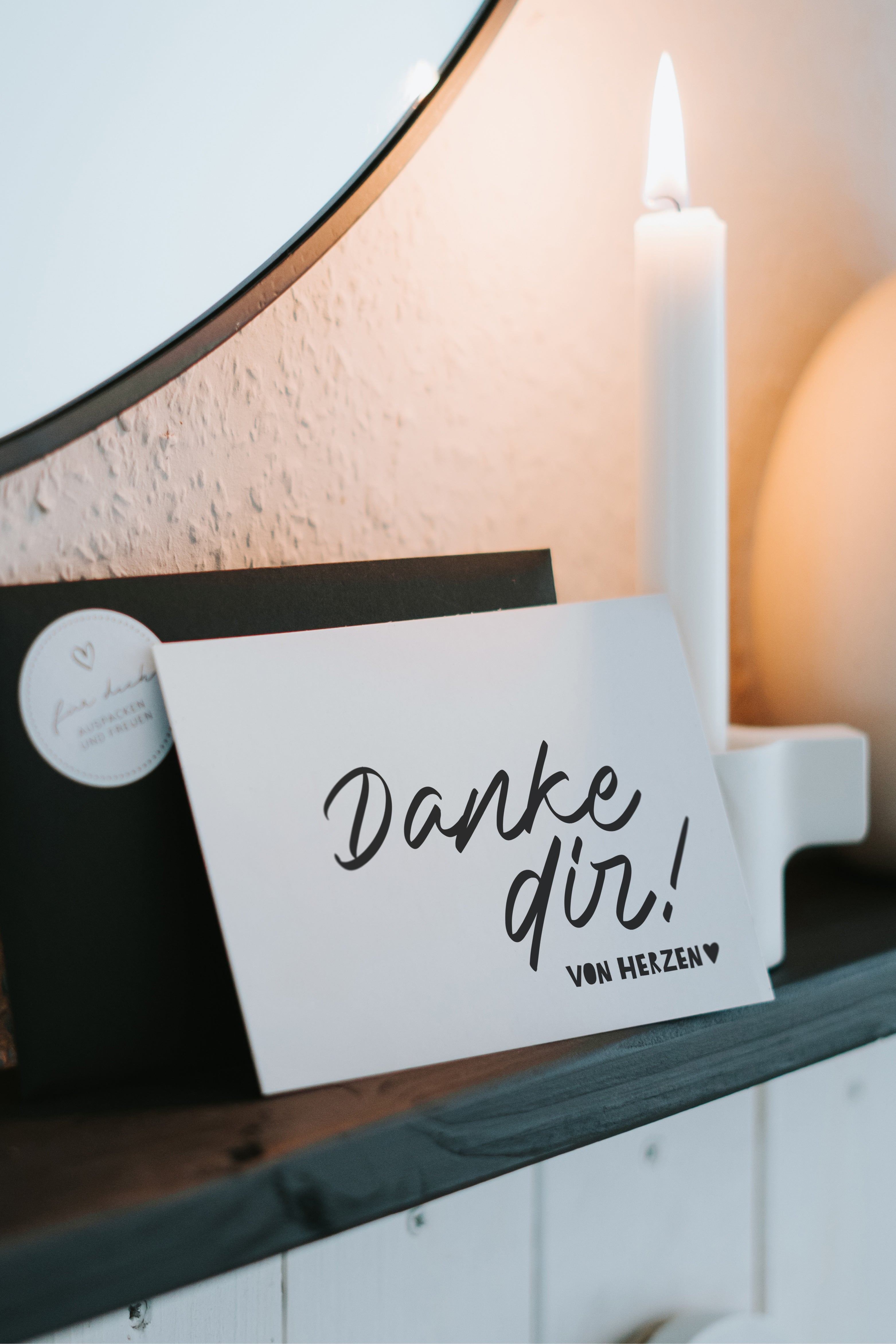 Danke dir · Postkarte
