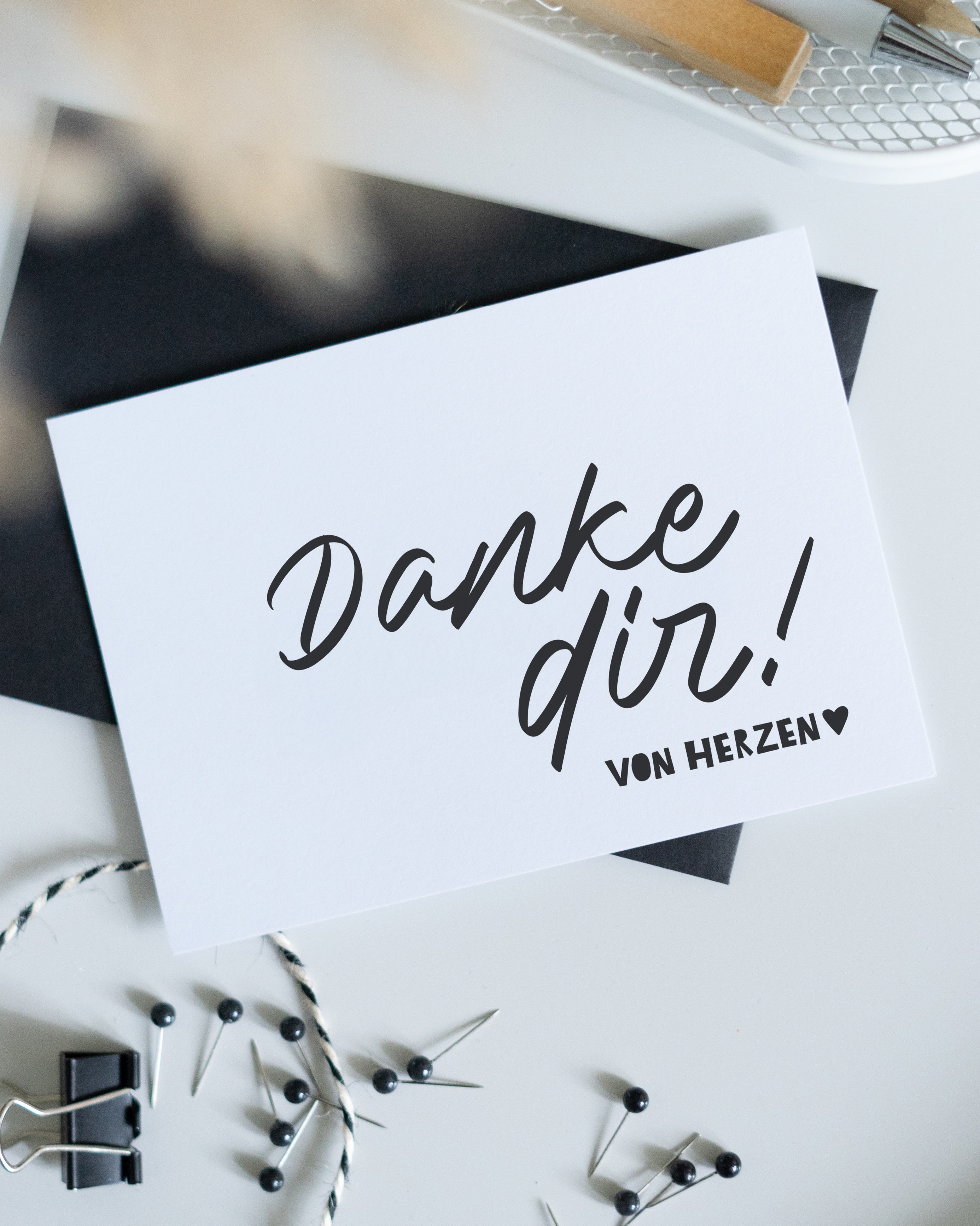 Danke dir · Postkarte