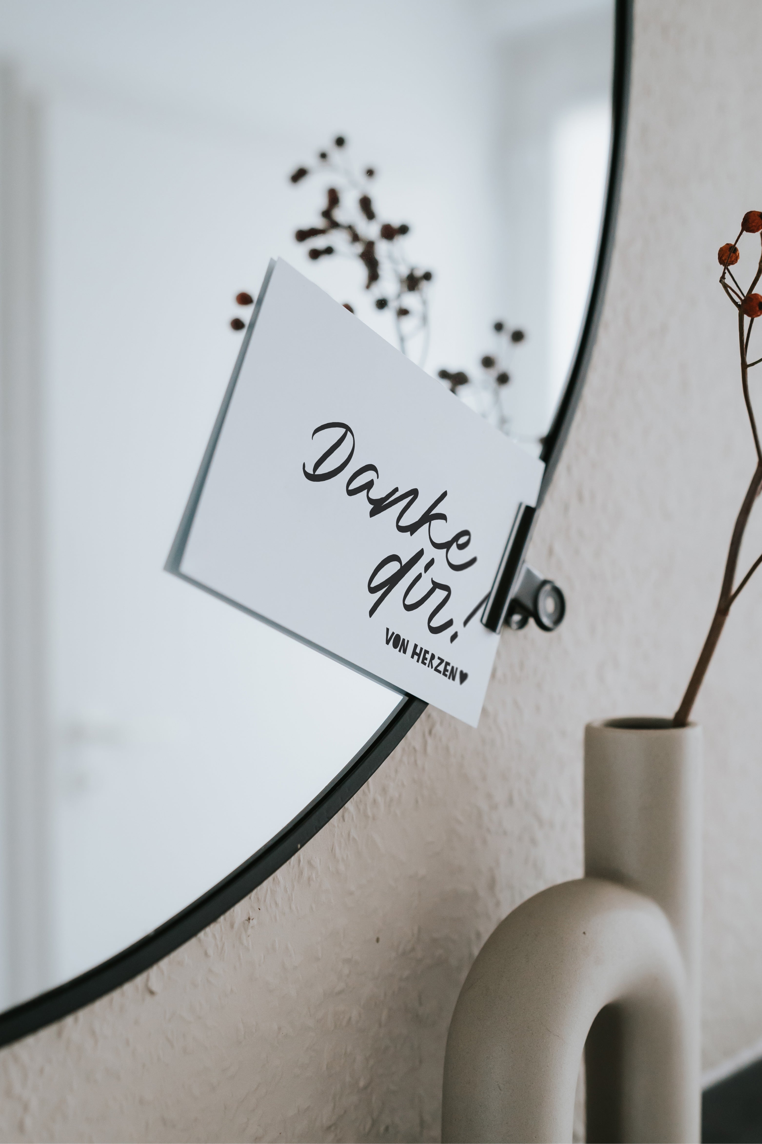 Danke dir · Postkarte