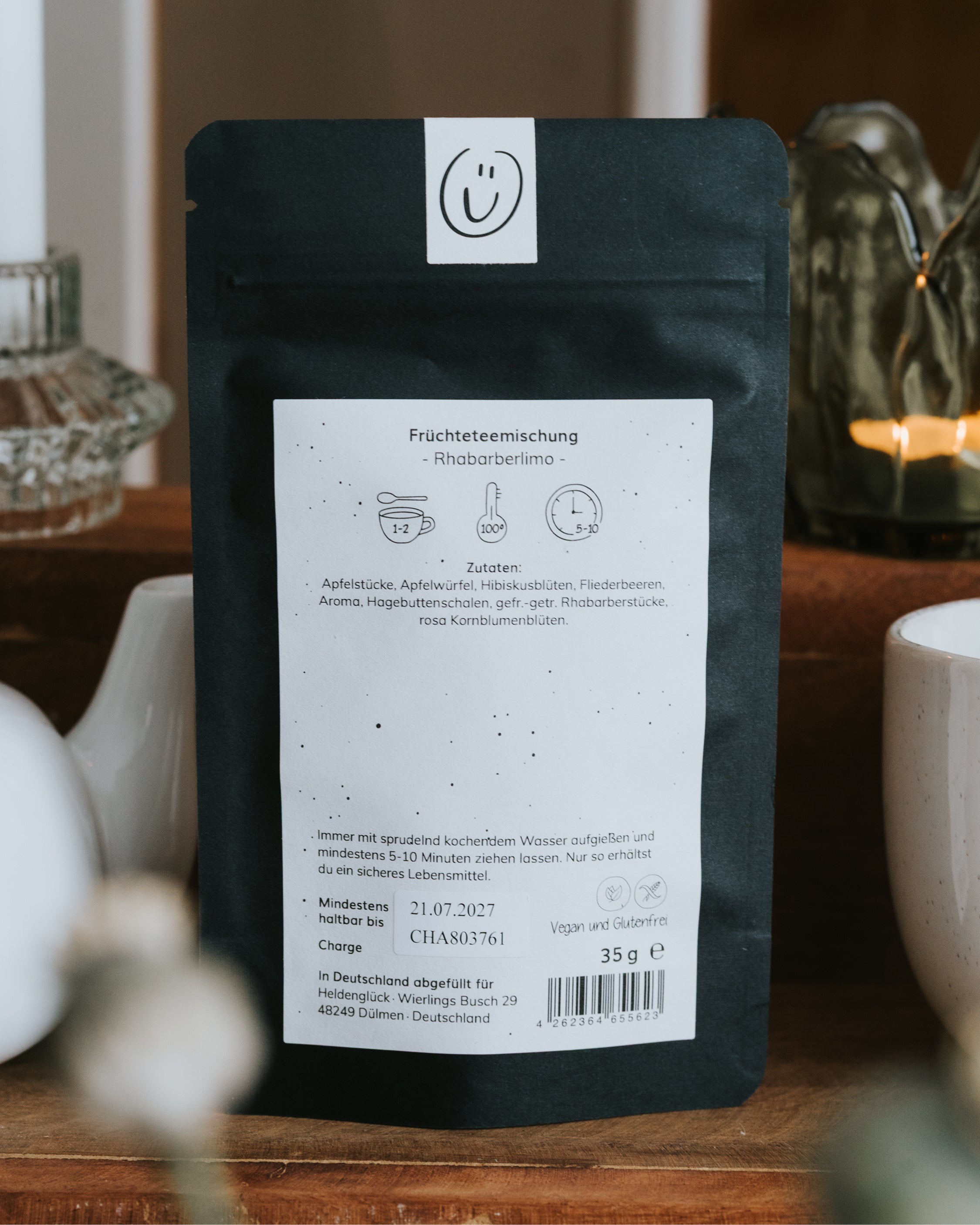 Wow Glückwunsch · Früchtetee