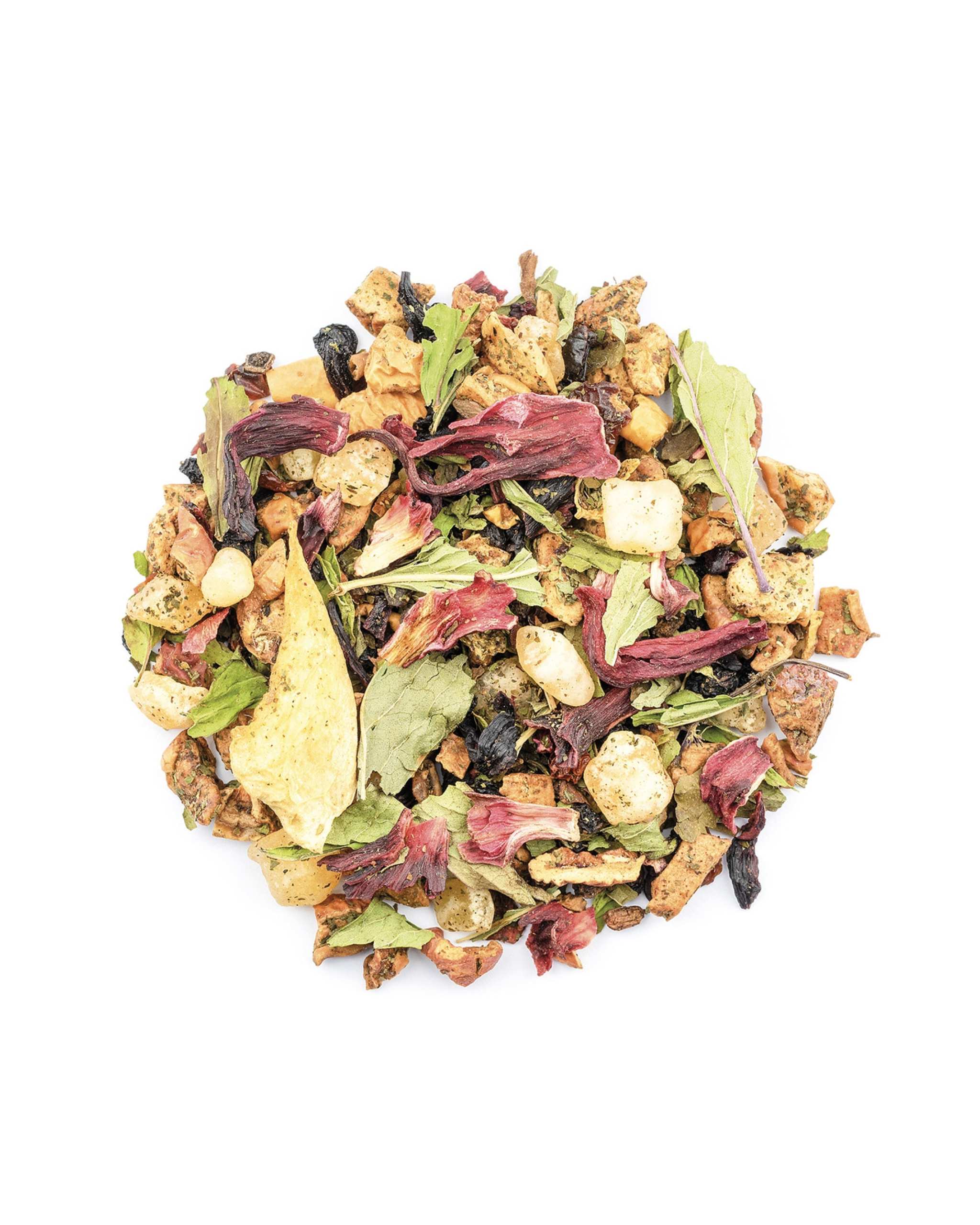 Früchtetee Wassermelone Minze in nachhaltiger Verpackung mit fruchtig-frischer Sommeraroma