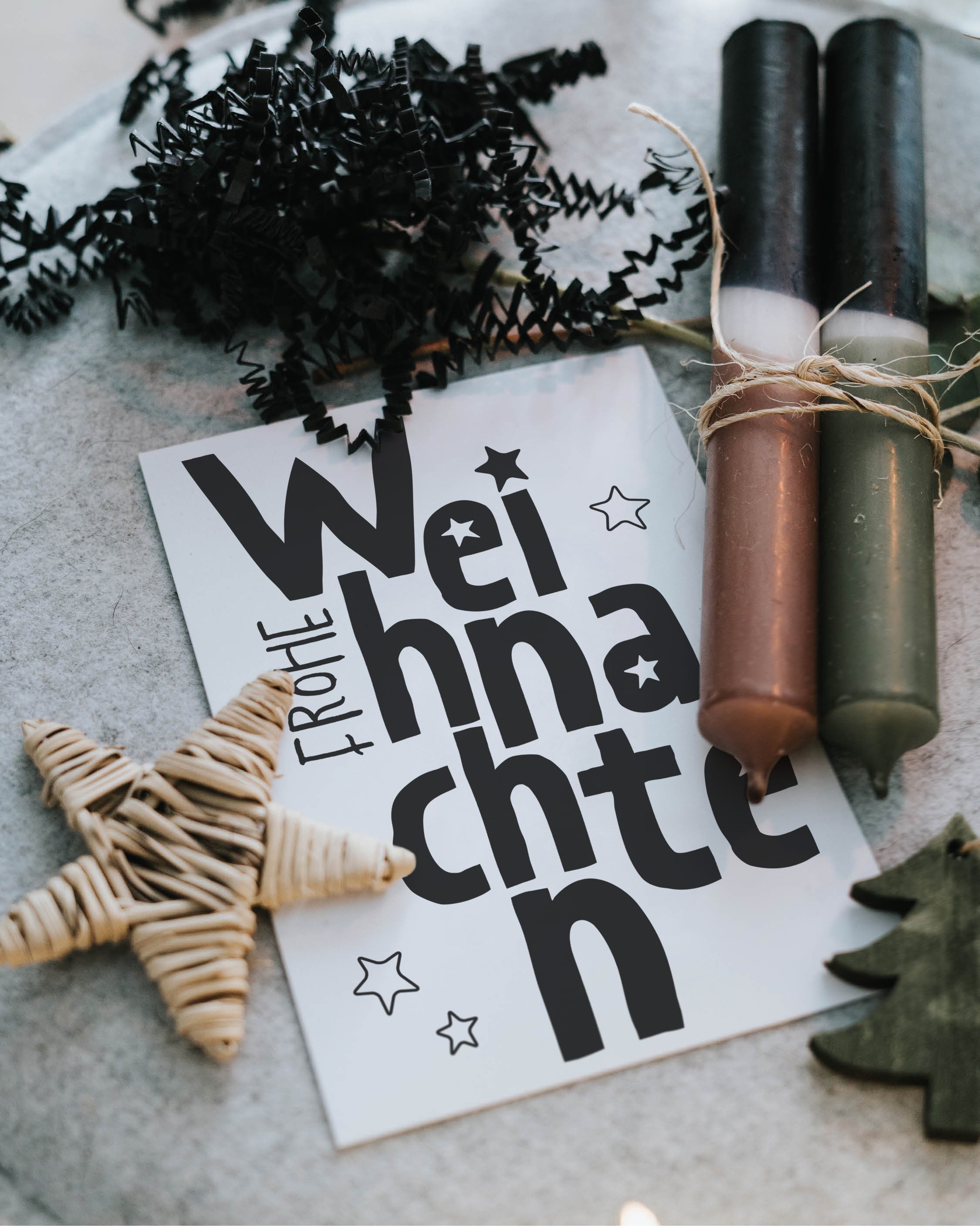 Weihnachten · Postkarte