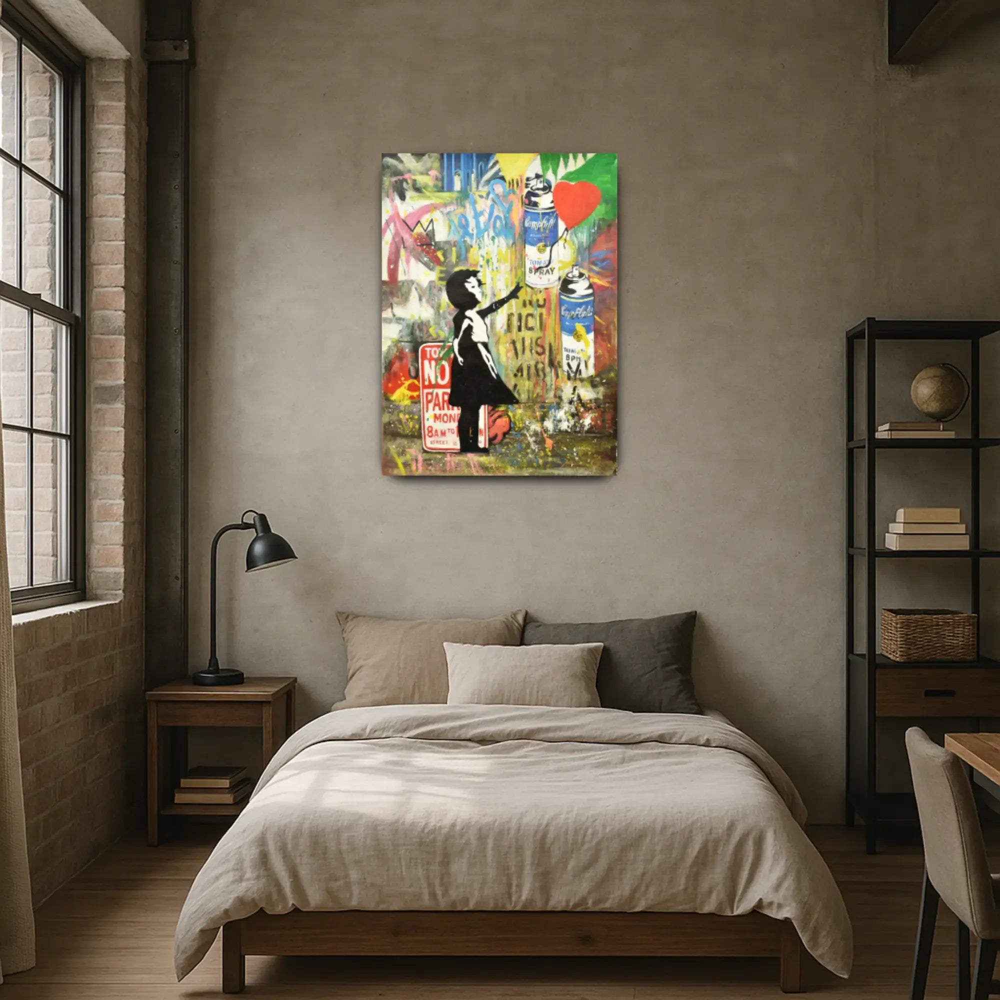 Großes Gemälde - Urban Love