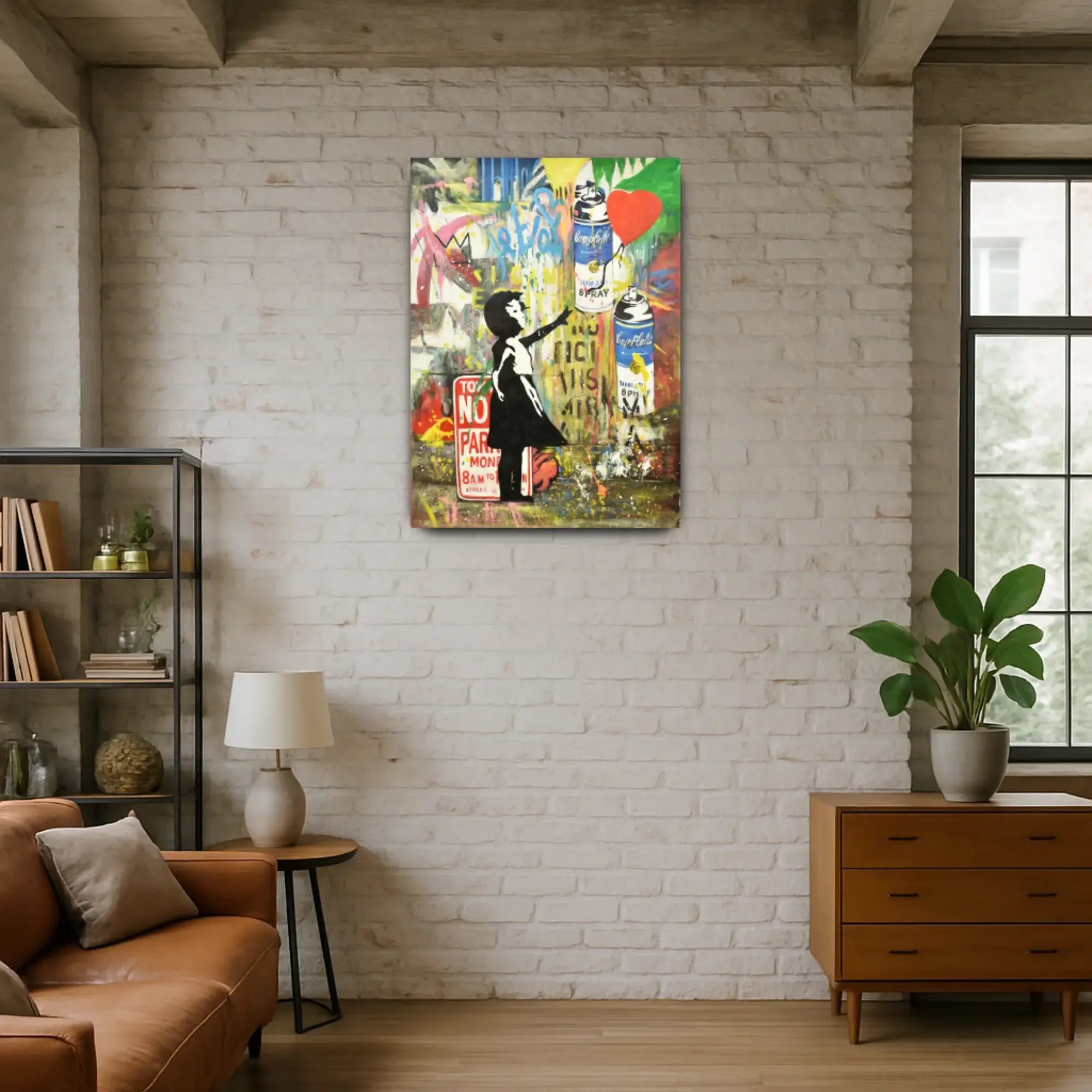 Großes Gemälde - Urban Love