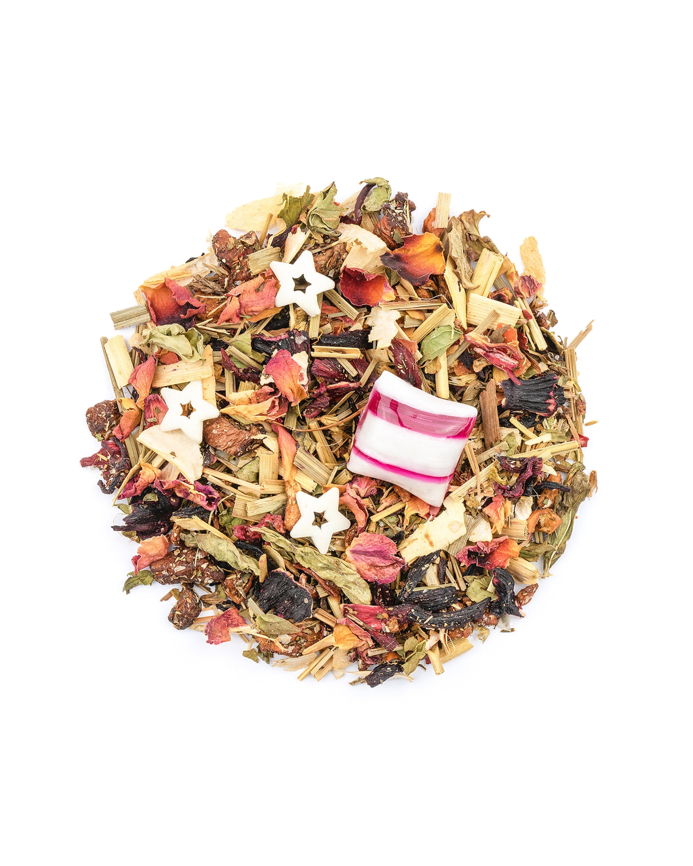 Weihnachtsgruß · Früchtetee